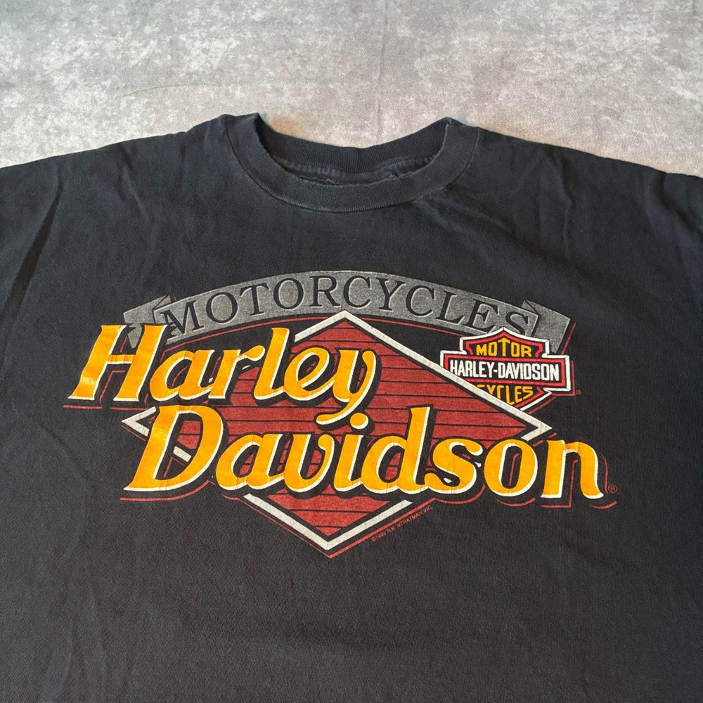 Vintage 90s Harley Davidson Outpost Pueblo Colorado Single Stitch T-Shirt XL